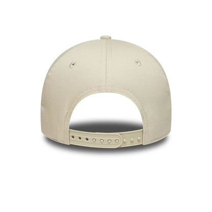 This is a New Era Beige 9FORTY A-Frame Adjustable Cap 7