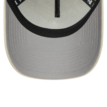 This is a New Era Beige 9FORTY A-Frame Adjustable Cap 2