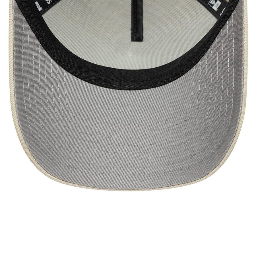This is a New Era Beige 9FORTY A-Frame Adjustable Cap 2