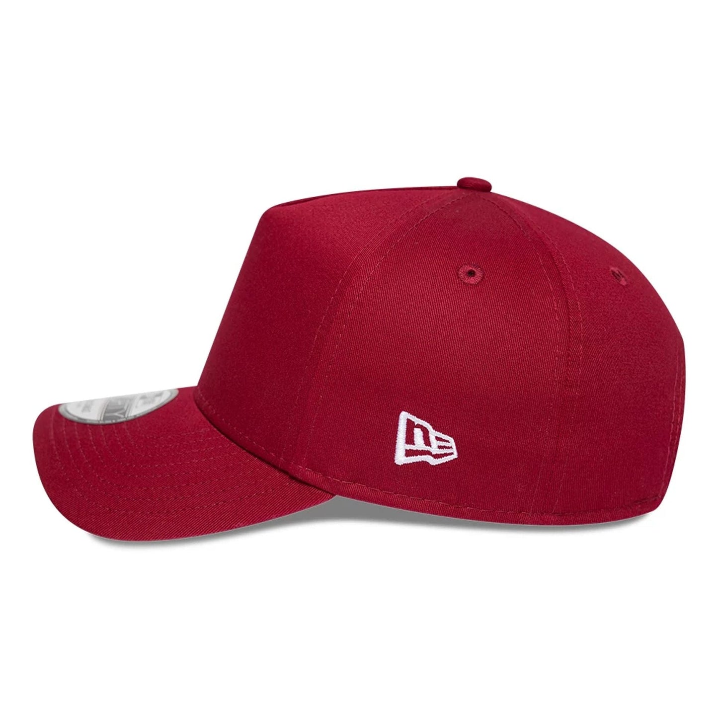 This is a New Era Red 9FORTY A-Frame Adjustable Cap 5