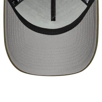 This is a New Era Green 9FORTY A-Frame Adjustable Cap 2