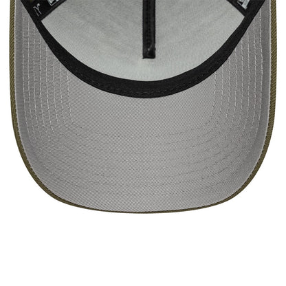 This is a New Era Green 9FORTY A-Frame Adjustable Cap 2