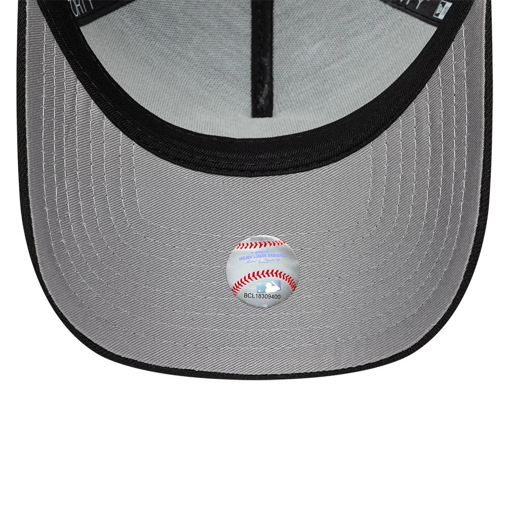Pictured is this MLB Cooperstown New York Yankees 9FORTY A-Frame cap in black. 2