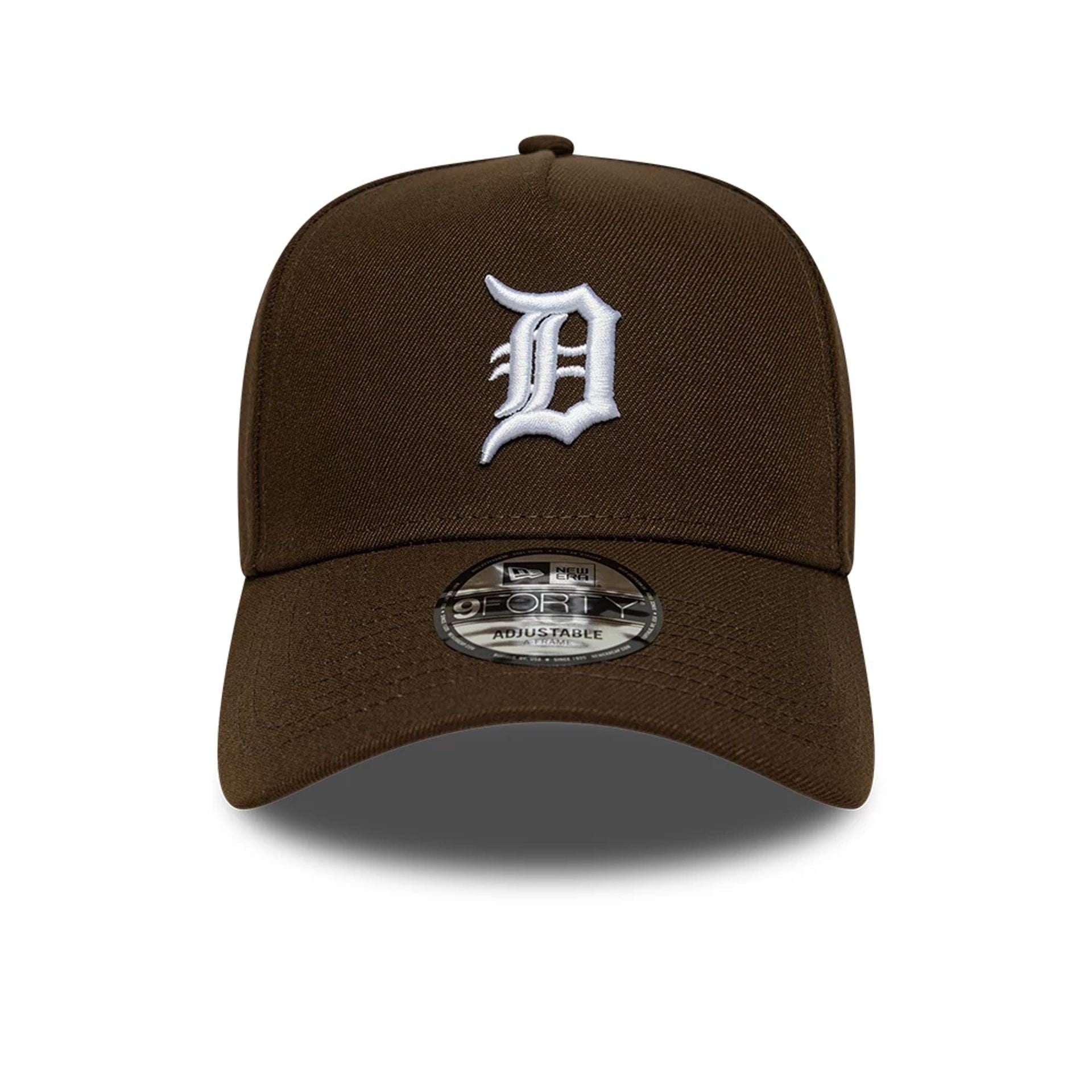 This is a Detroit Tigers MLB Dark Brown 9FORTY A-Frame Adjustable Cap 3