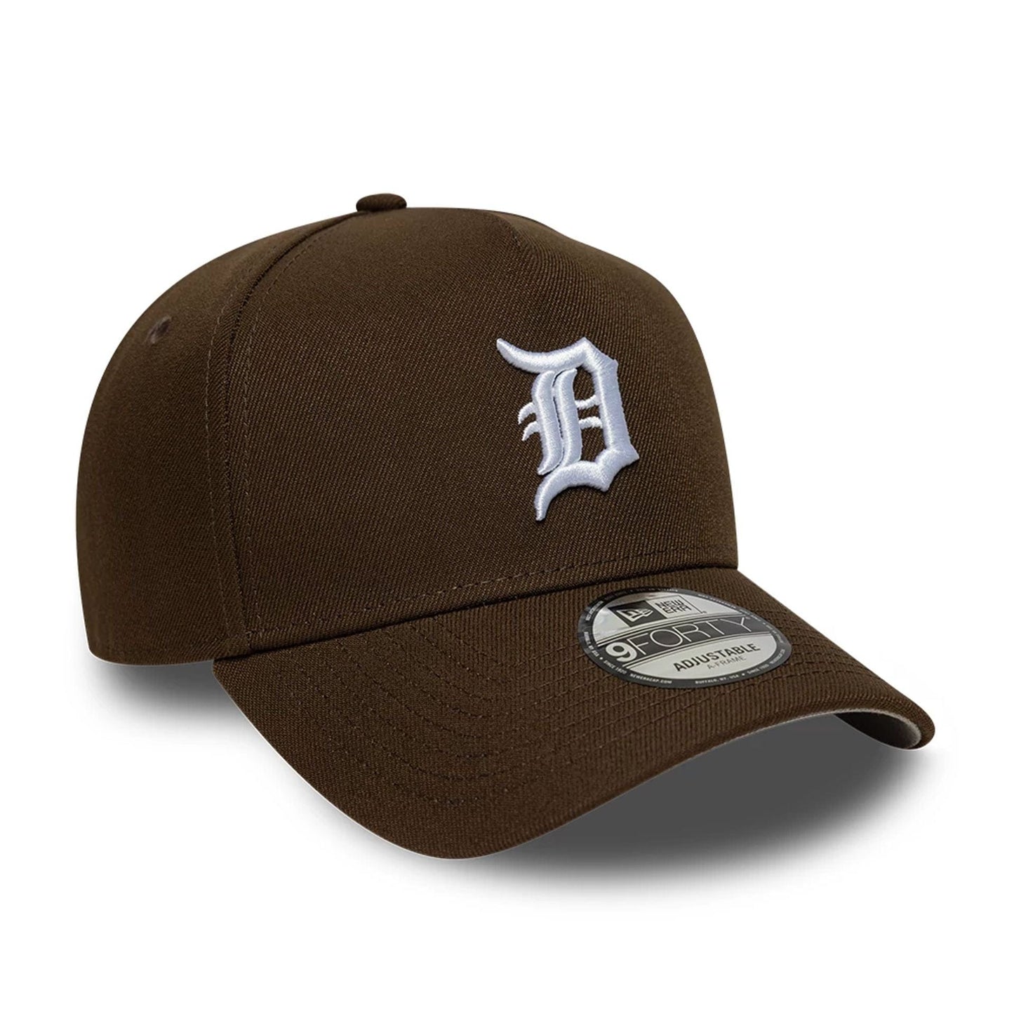 This is a Detroit Tigers MLB Dark Brown 9FORTY A-Frame Adjustable Cap 4