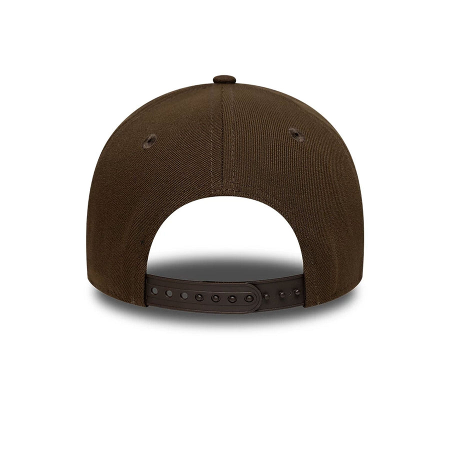 This is a New York Mets MLB Dark Brown 9FORTY A-Frame Adjustable Cap 5