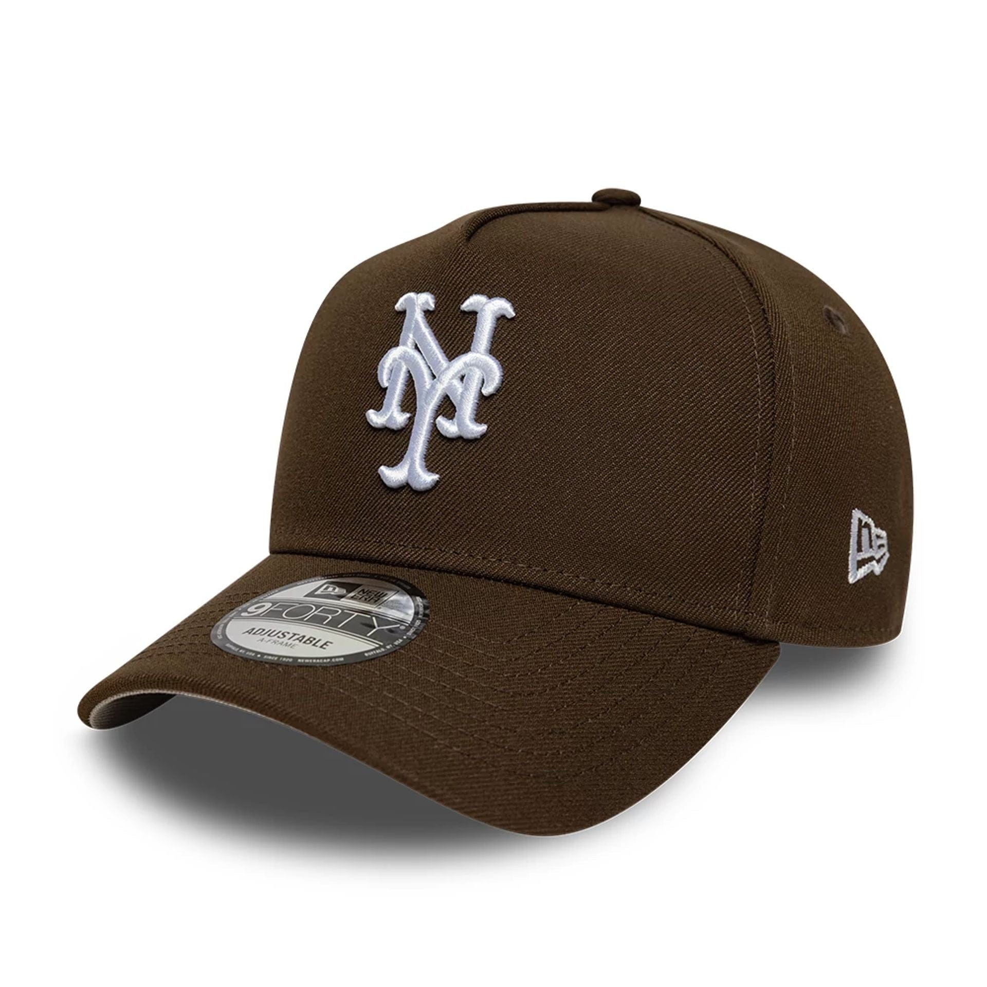 MLB New York Mets Dark Brown 9FORTY A-Frame Cap | NEC EU