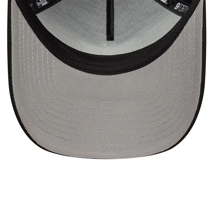 This is a New York Rangers NHL Black 9FORTY A-Frame Adjustable Cap 2