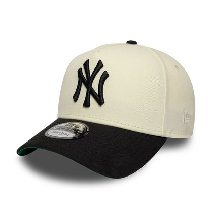 Pictured is this MLB Cooperstown New York Yankees 9FORTY A-Frame cap in white. 4