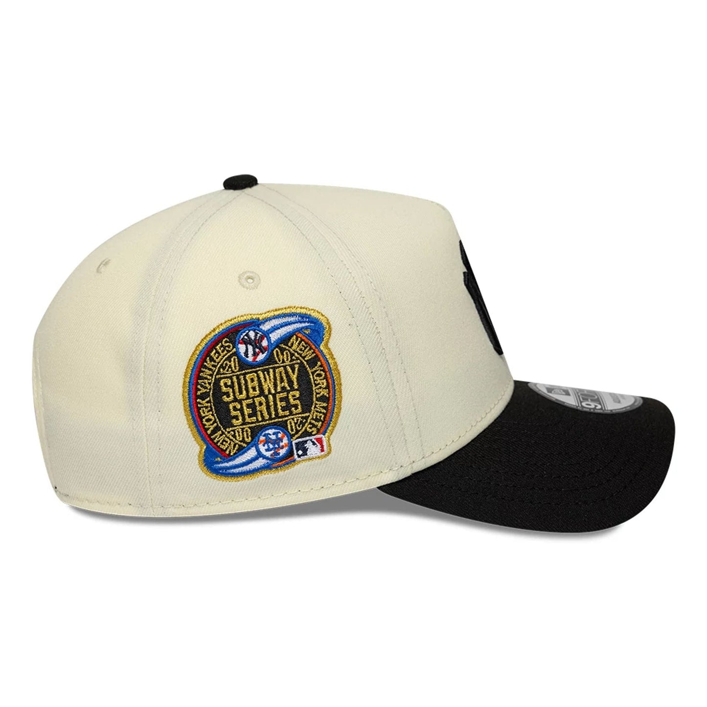 Pictured is this MLB Cooperstown New York Yankees 9FORTY A-Frame cap in white. 5