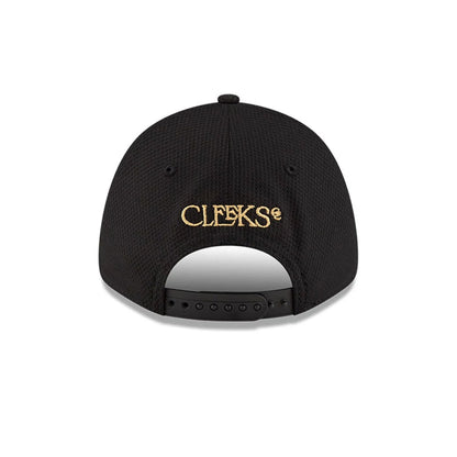 This is a Cleeks LIV Cleeks Black 9FORTY Stretch Snap Adjustable Cap 7