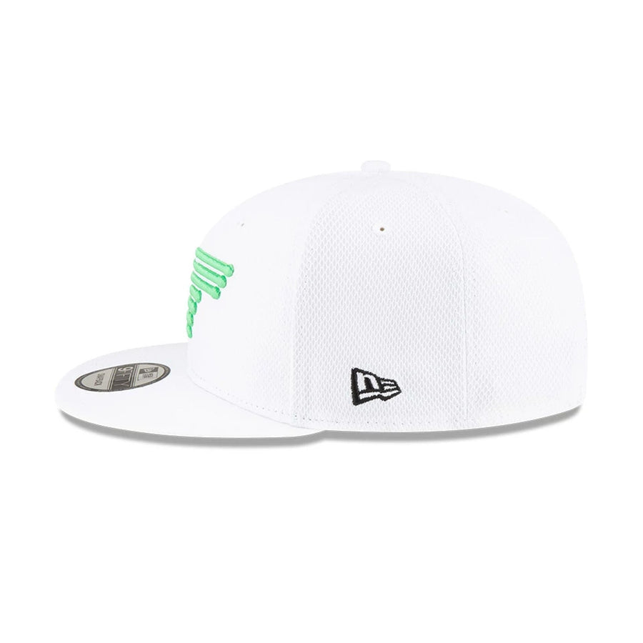 This is a Torque LIV Torque White 9FIFTY Snapback Adjustable Cap 5