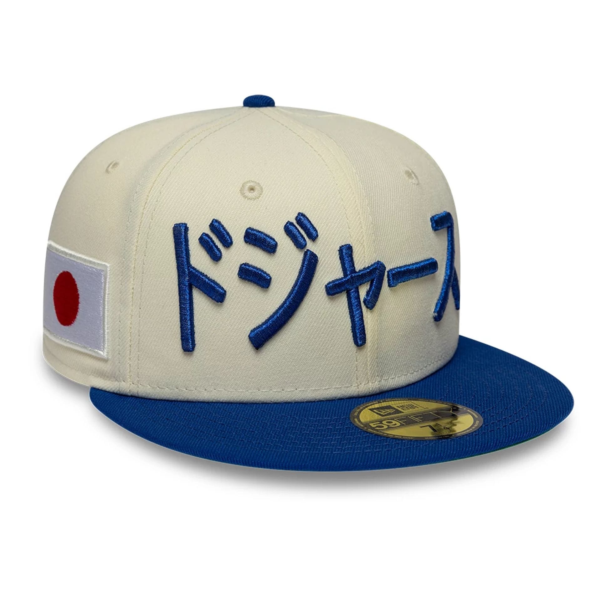MLB Kanji Japan Flag LA Dodgers White 59FIFTY Fitted Cap | NEC EU
