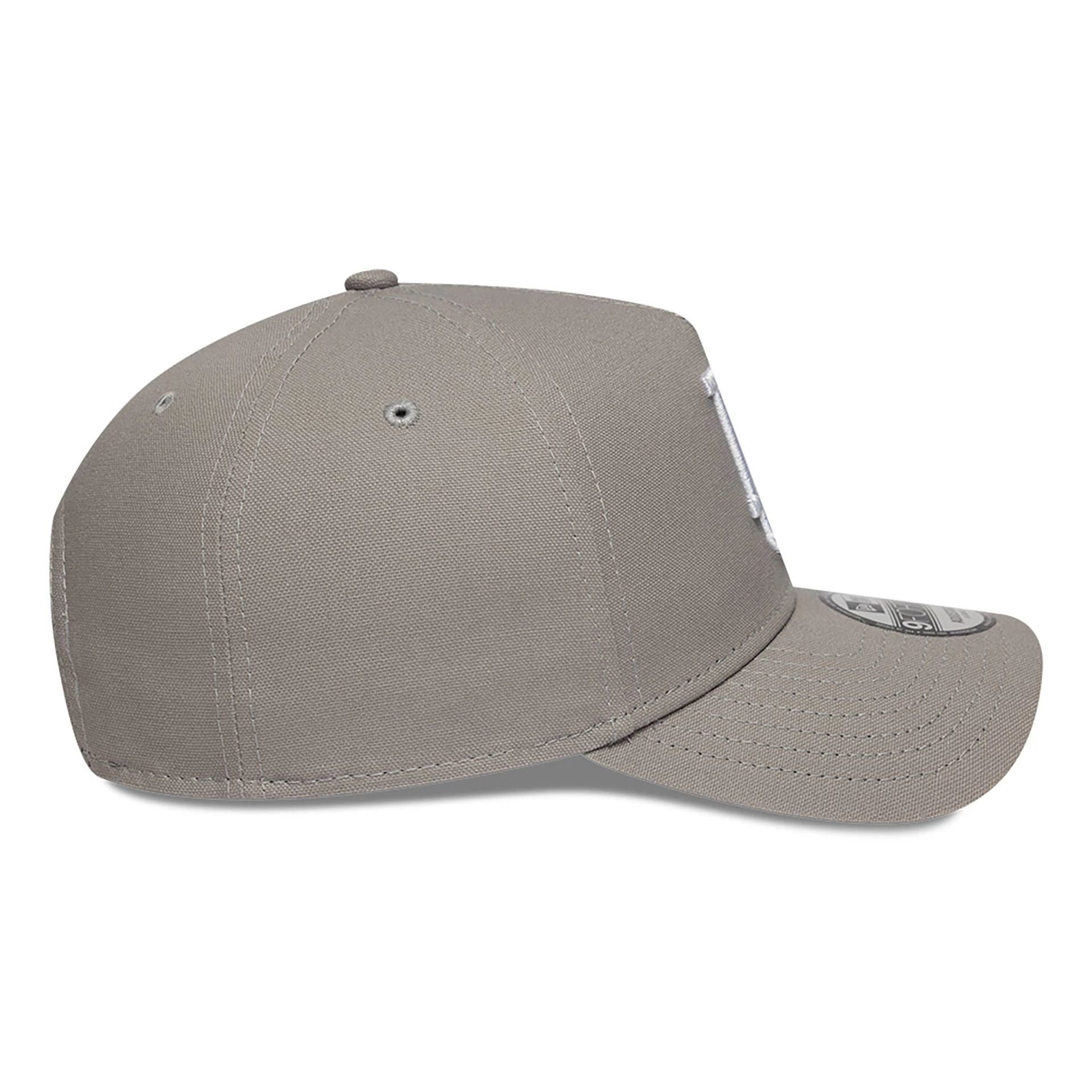 This is a LA Dodgers Grey 9FORTY A-Frame Adjustable Cap 5