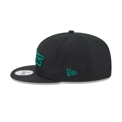 This is a New York Jets NFL Black 9FIFTY Snapback Adjustable Cap 5