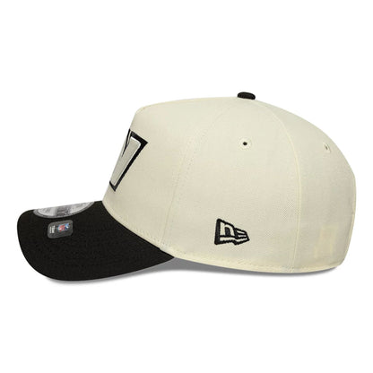 This is a Washington Commanders NFL White 9FORTY A-Frame Adjustable Cap 6