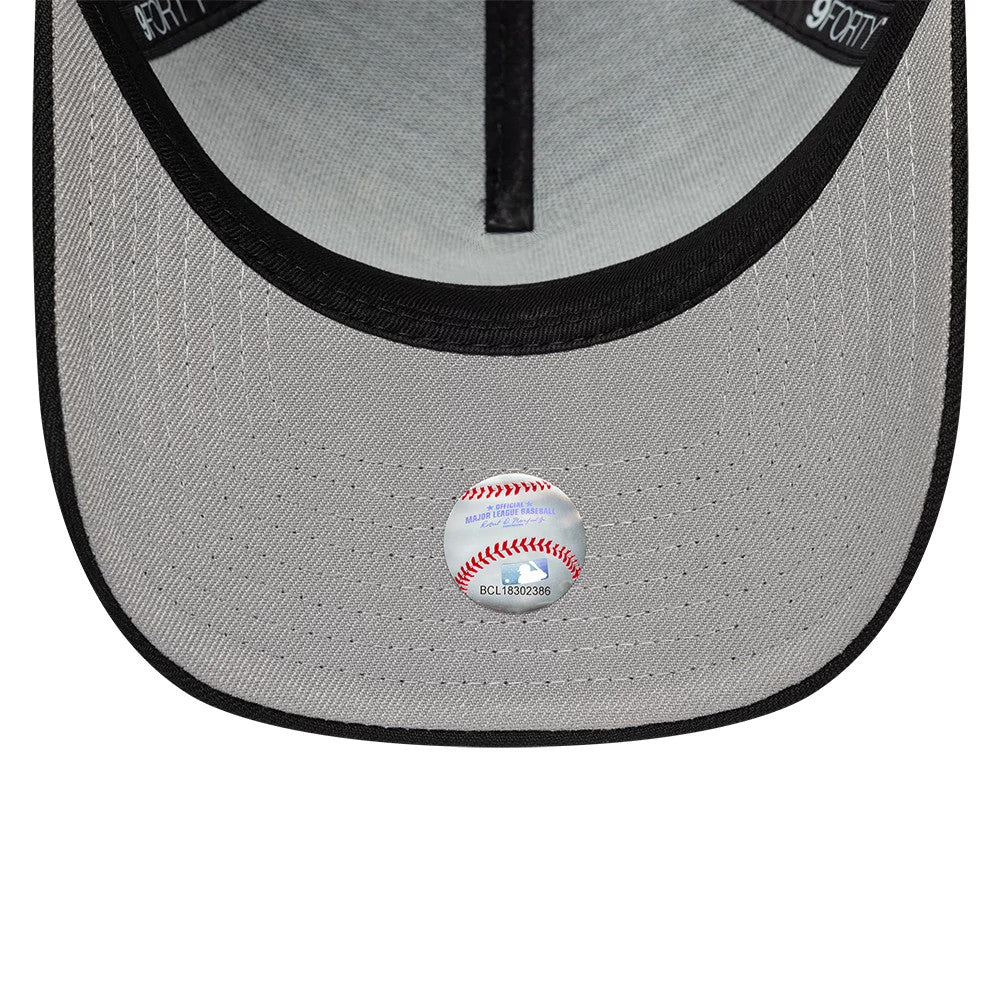 Pictured is this MLB Cooperstown LA Dodgers 9FORTY A-Frame cap in black. 2