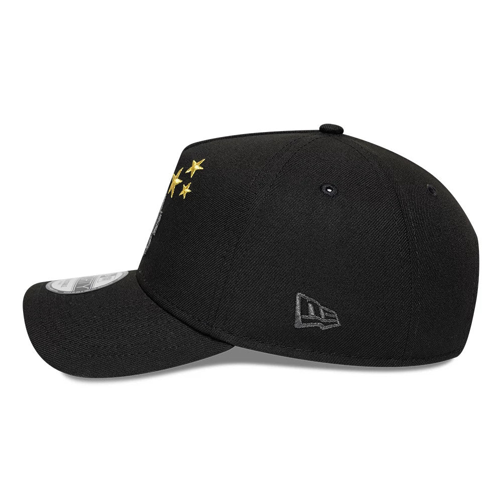 Pictured is this MLB Cooperstown LA Dodgers 9FORTY A-Frame cap in black. 6