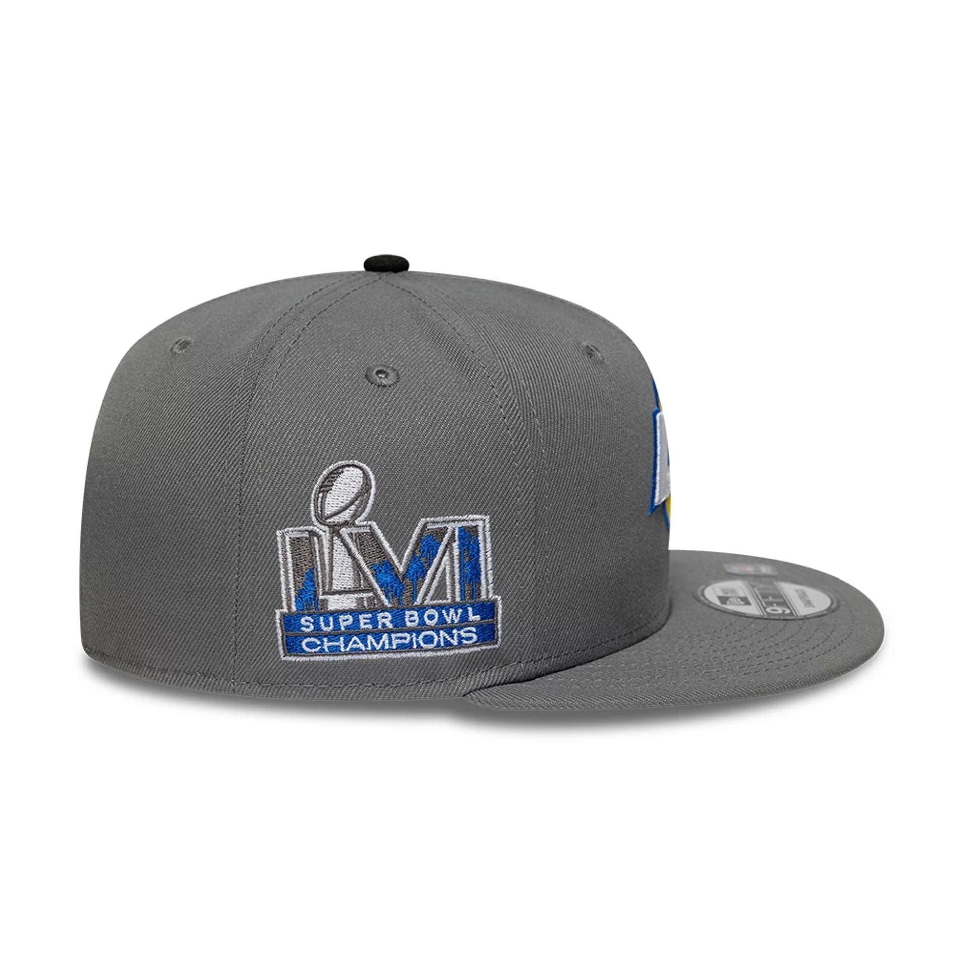 This is a LA Rams NFL Grey 9FIFTY Snapback Adjustable Cap 5