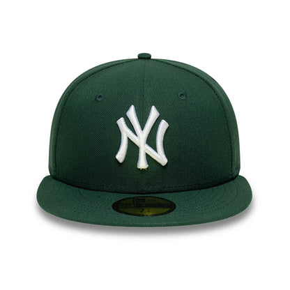 Pictured is this MLB New York Yankees 59FIFTY Fitted cap in dark green. 3