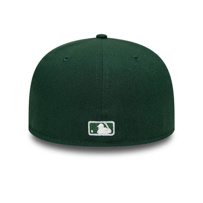 Pictured is this MLB New York Yankees 59FIFTY Fitted cap in dark green. 5