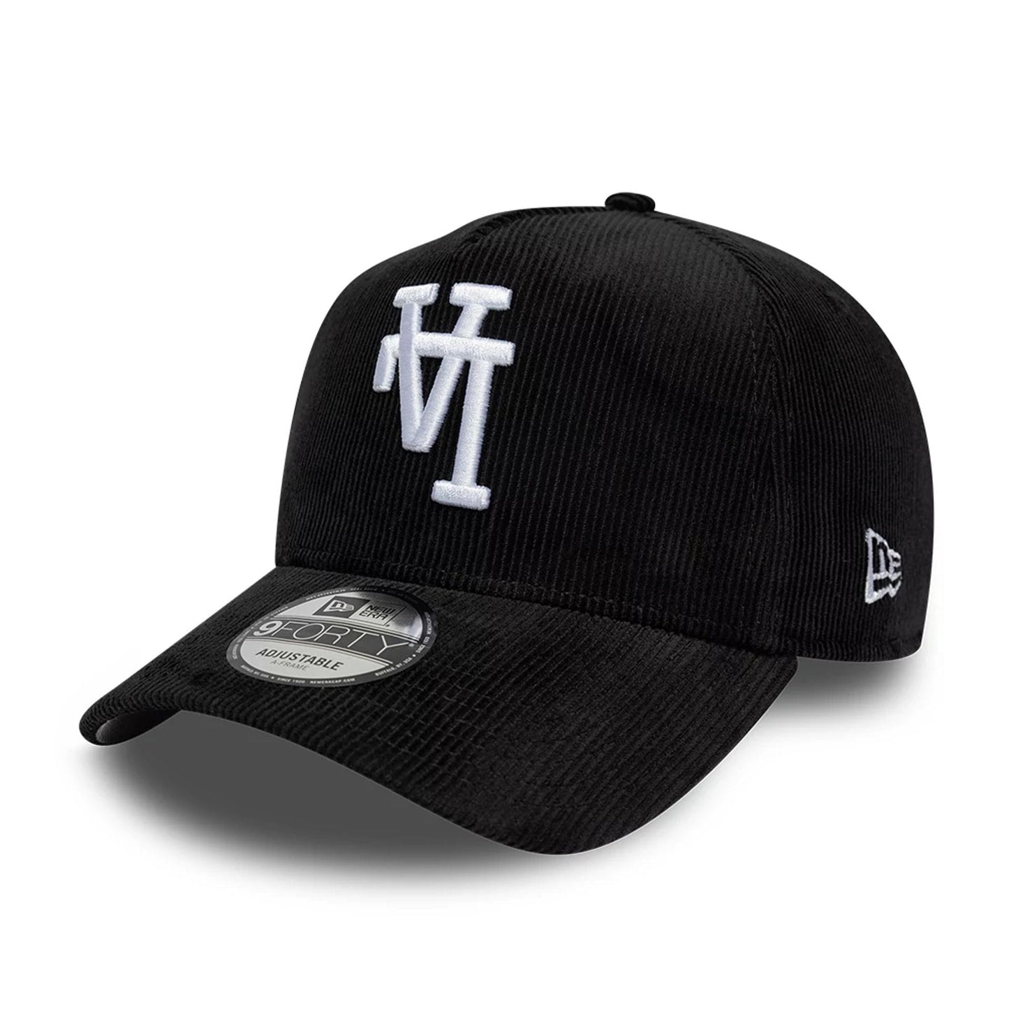 Pictured is this LA Dodgers MLB Upside Down Black 9FORTY A-Frame Adjustable cap. 4