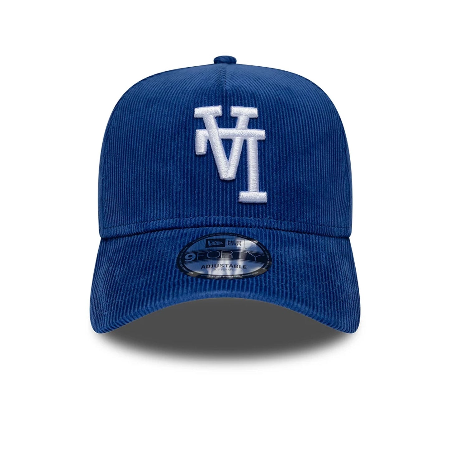 Pictured is this MLB Upside Down LA Dodgers 9FORTY A-Frame cap in dark blue. 3