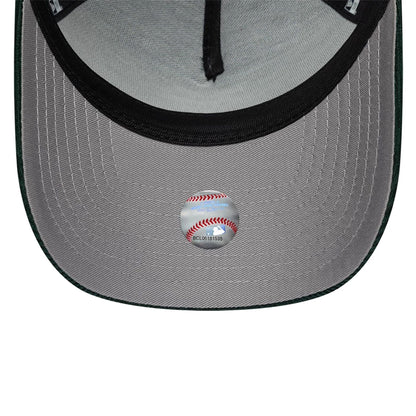Pictured is this MLB Upside Down LA Dodgers 9FORTY A-Frame cap in dark green. 2