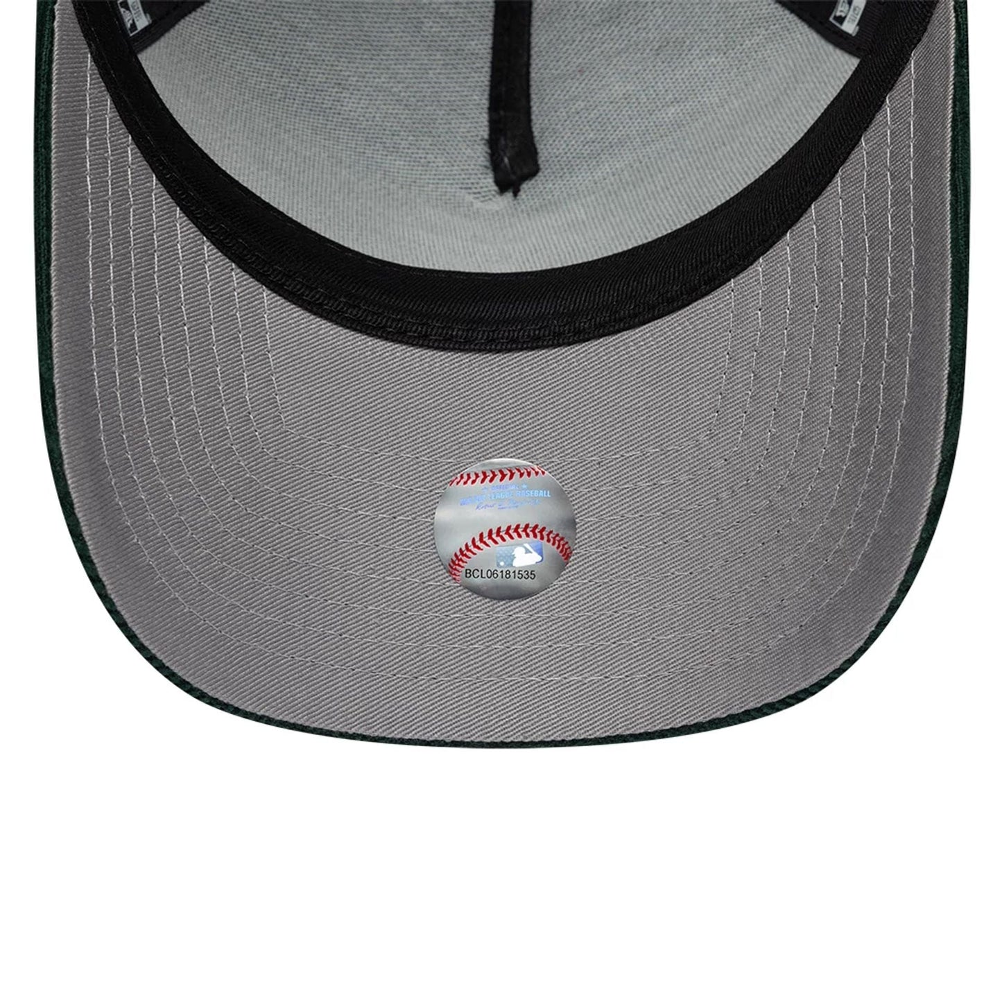 Pictured is this MLB Upside Down LA Dodgers 9FORTY A-Frame cap in dark green. 2