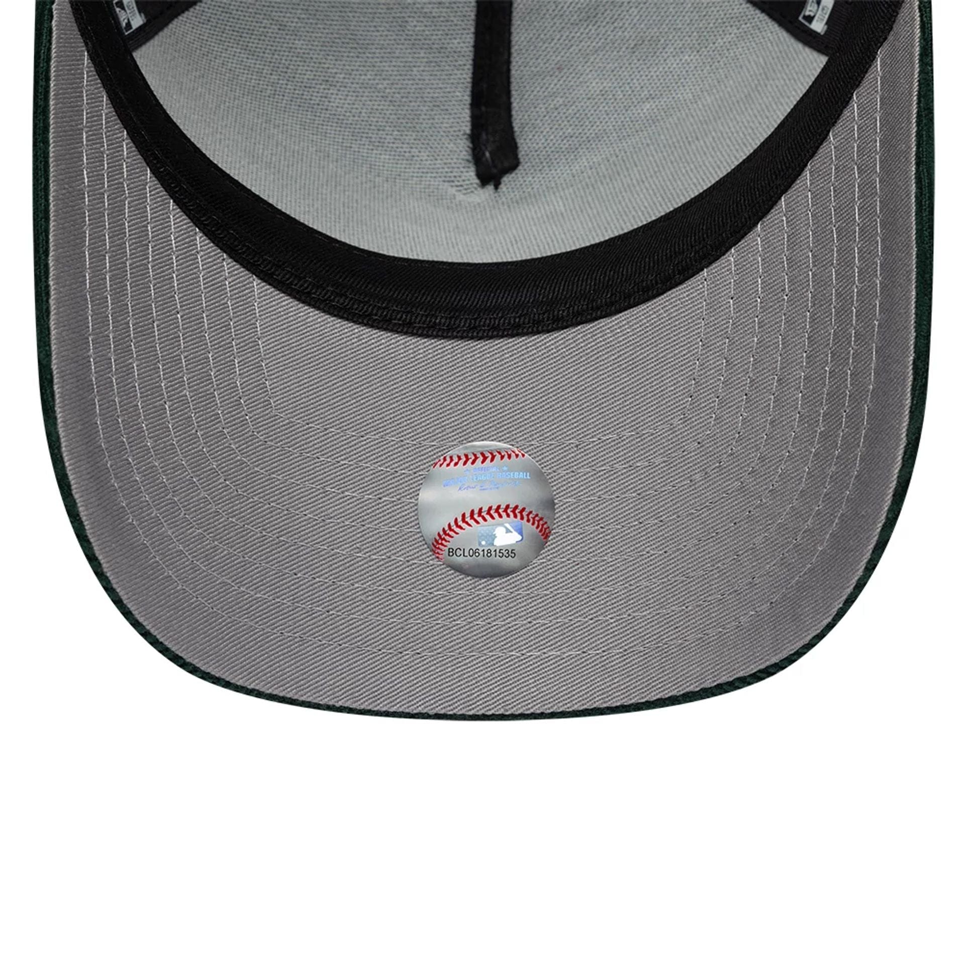 Pictured is this MLB Upside Down LA Dodgers 9FORTY A-Frame cap in dark green. 2