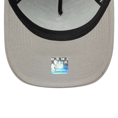 This is a Miami Dolphins NFL Grey 9FORTY A-Frame Adjustable Cap 7