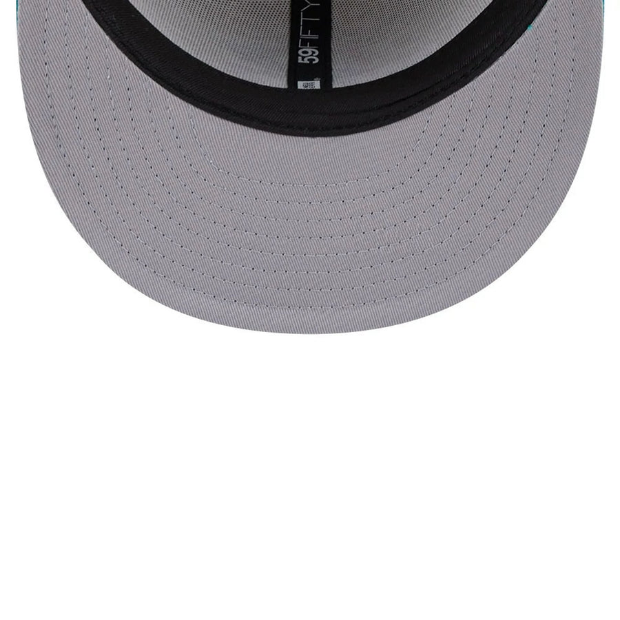 This is a Miami Dolphins NFL Grey 59FIFTY Fitted Cap 2