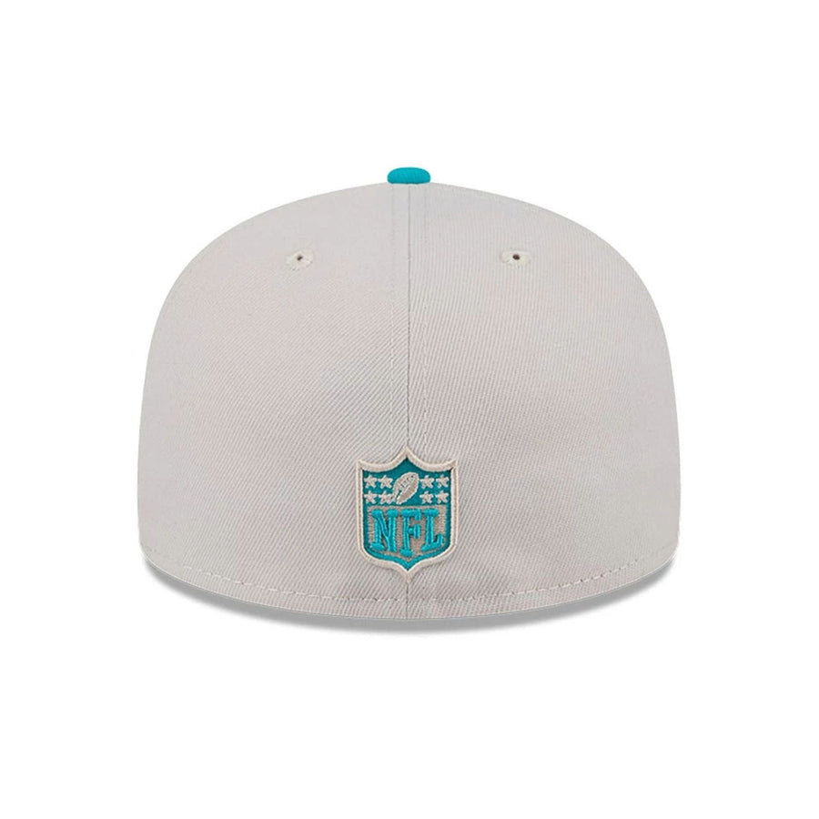 This is a Miami Dolphins NFL Grey 59FIFTY Fitted Cap 7