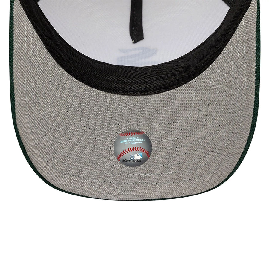 This is a Chicago White Sox Chrome And Dark Green White 9FORTY A-Frame Adjustable Cap 2
