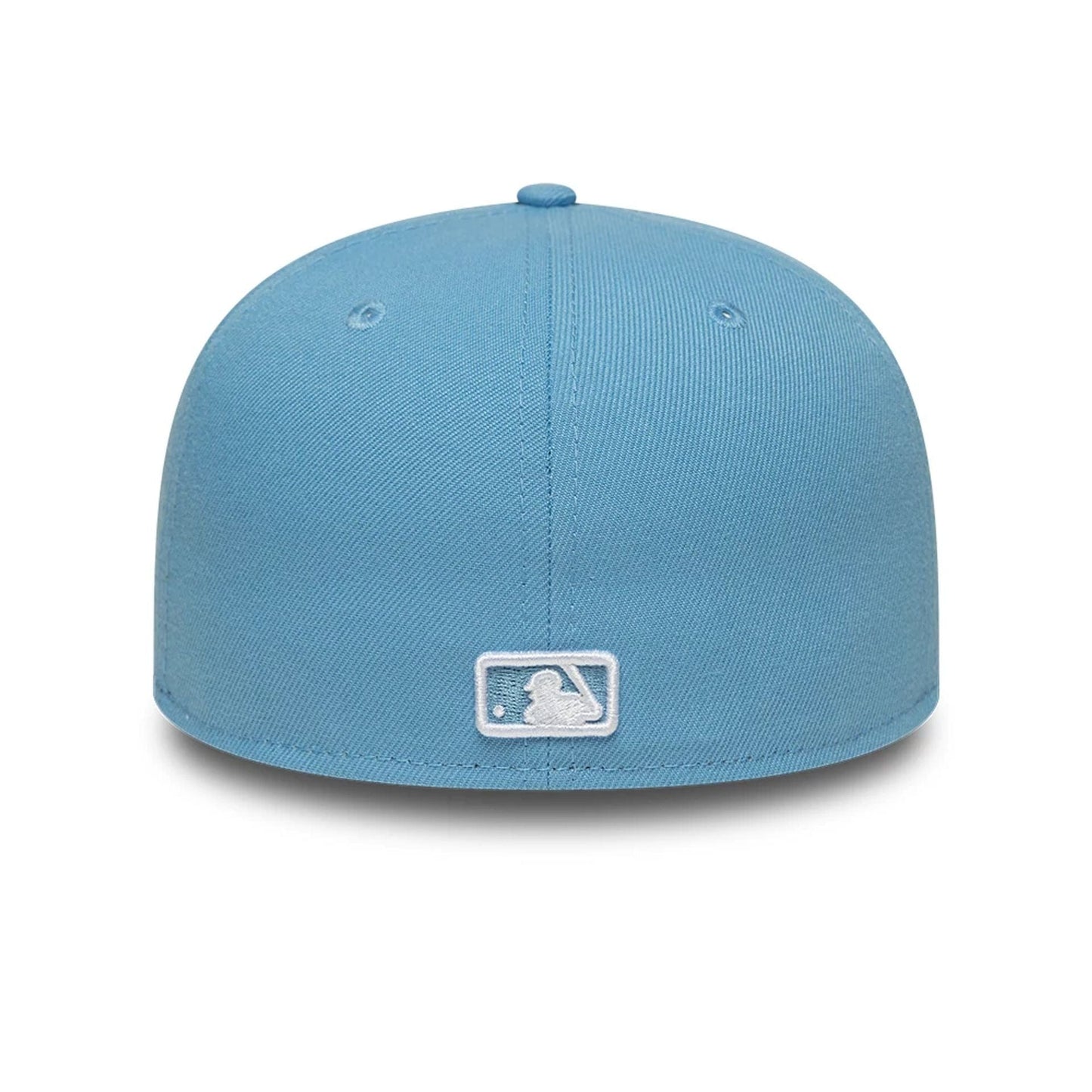 Pictured is this MLB LA Dodgers 59FIFTY Fitted cap in pastel blue. 5