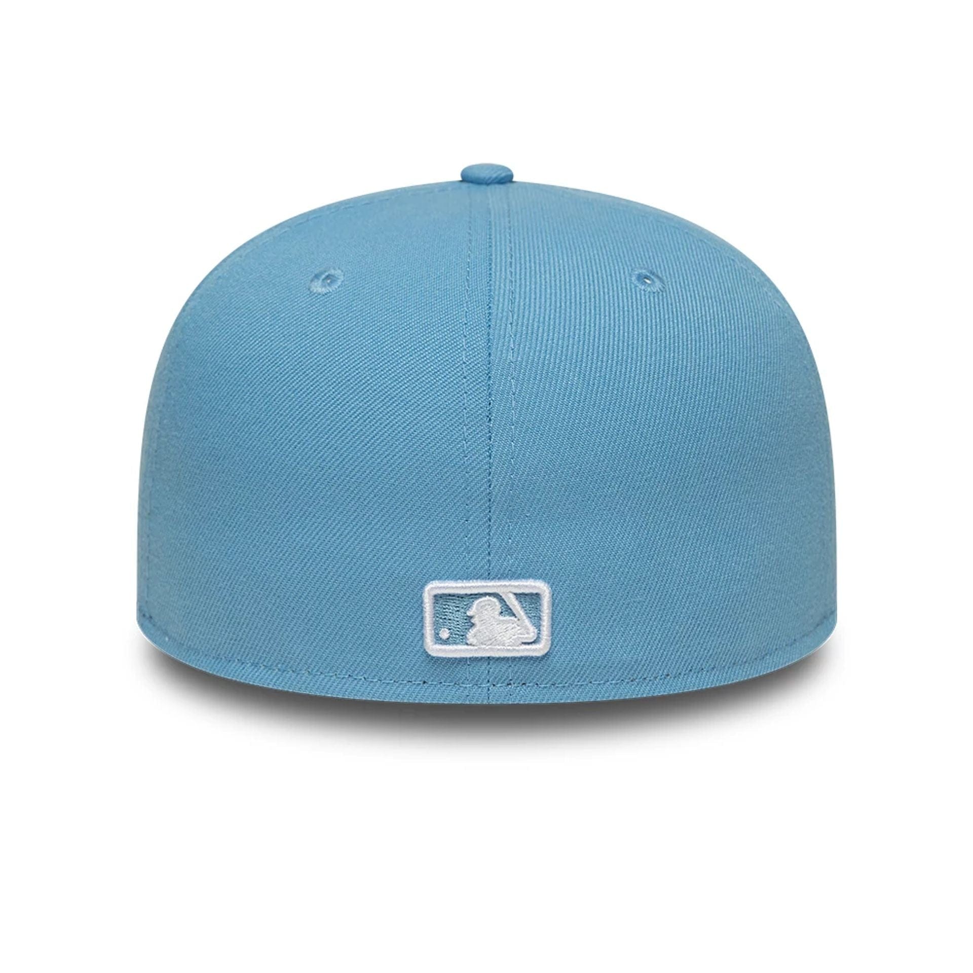 Pictured is this MLB LA Dodgers 59FIFTY Fitted cap in pastel blue. 5