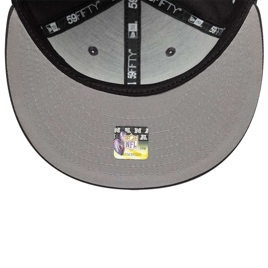 This is a New York Giants NFL Grey 59FIFTY Fitted Cap 2