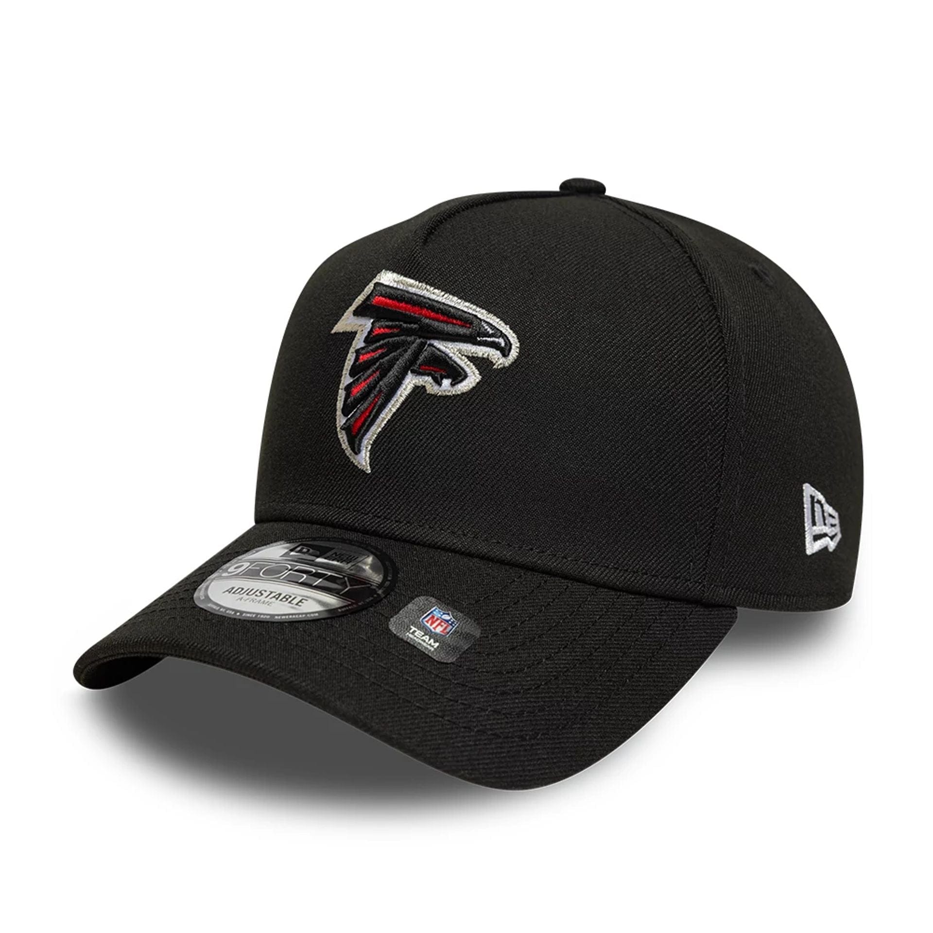 This is a Atlanta Falcons NFL Black 9FORTY A-Frame Adjustable Cap 1