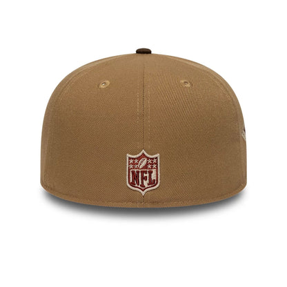 This is a New York Giants NFL Brown 59FIFTY Fitted Cap 7