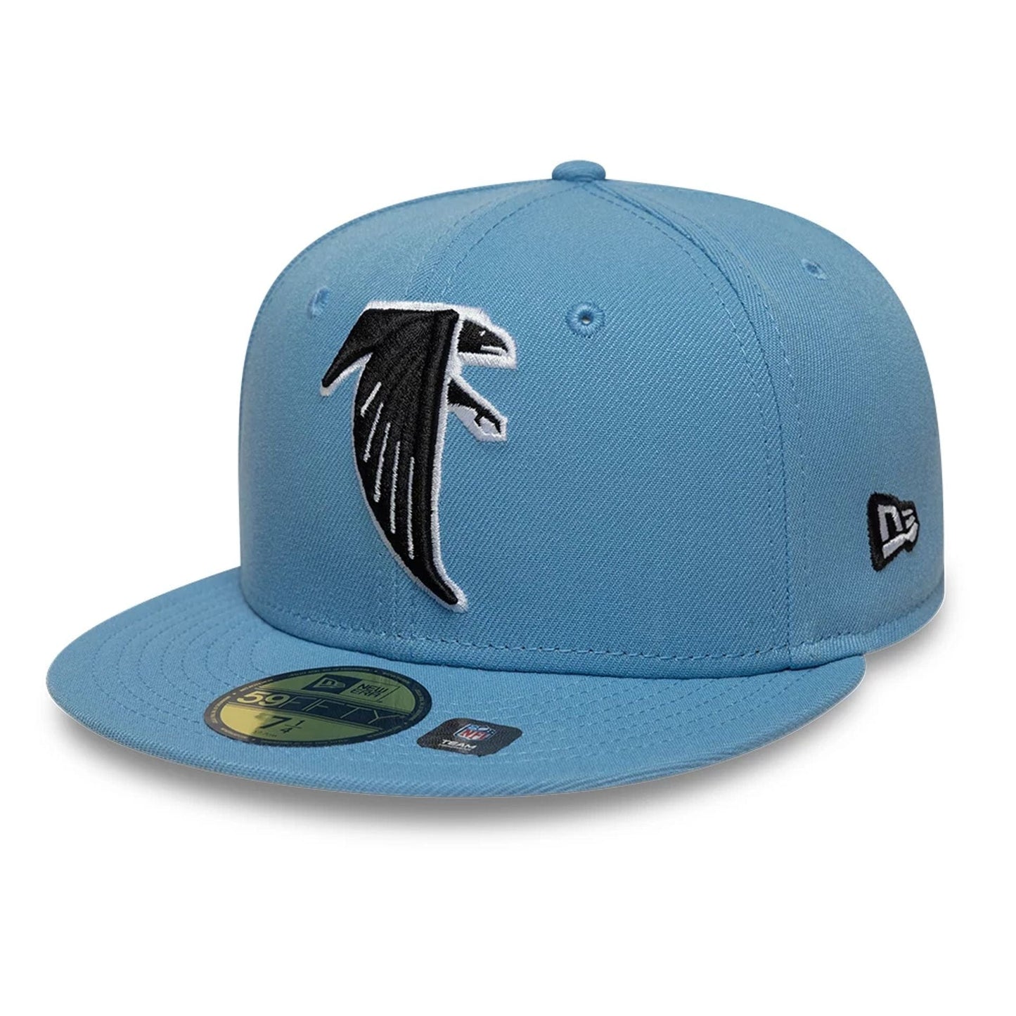 This is a Atlanta Falcons NFL Pastel Blue 59FIFTY Fitted Cap 4