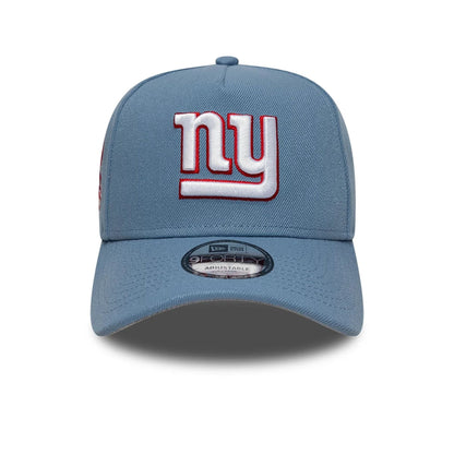 This is a New York Giants NFL Blue 9FORTY A-Frame Adjustable Cap 3