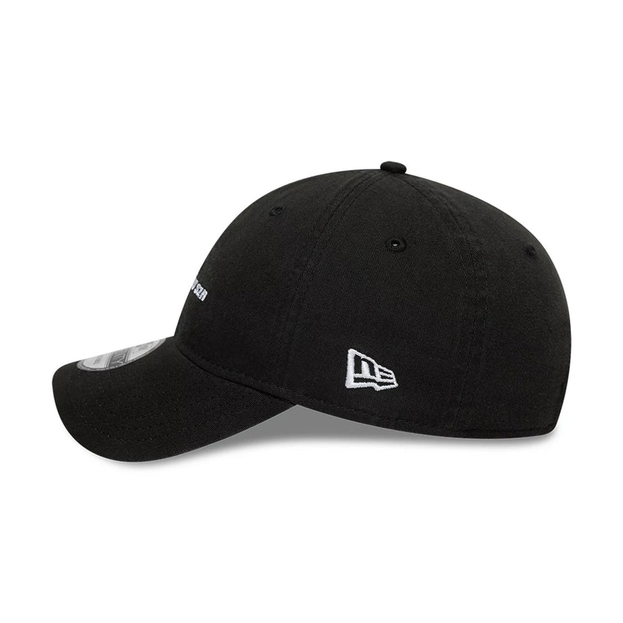 This is a New Era Zodiac Aquarius Black 9TWENTY Adjustable Cap 6