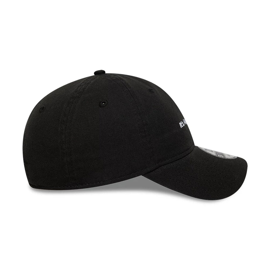 This is a New Era Zodiac Aquarius Black 9TWENTY Adjustable Cap 7