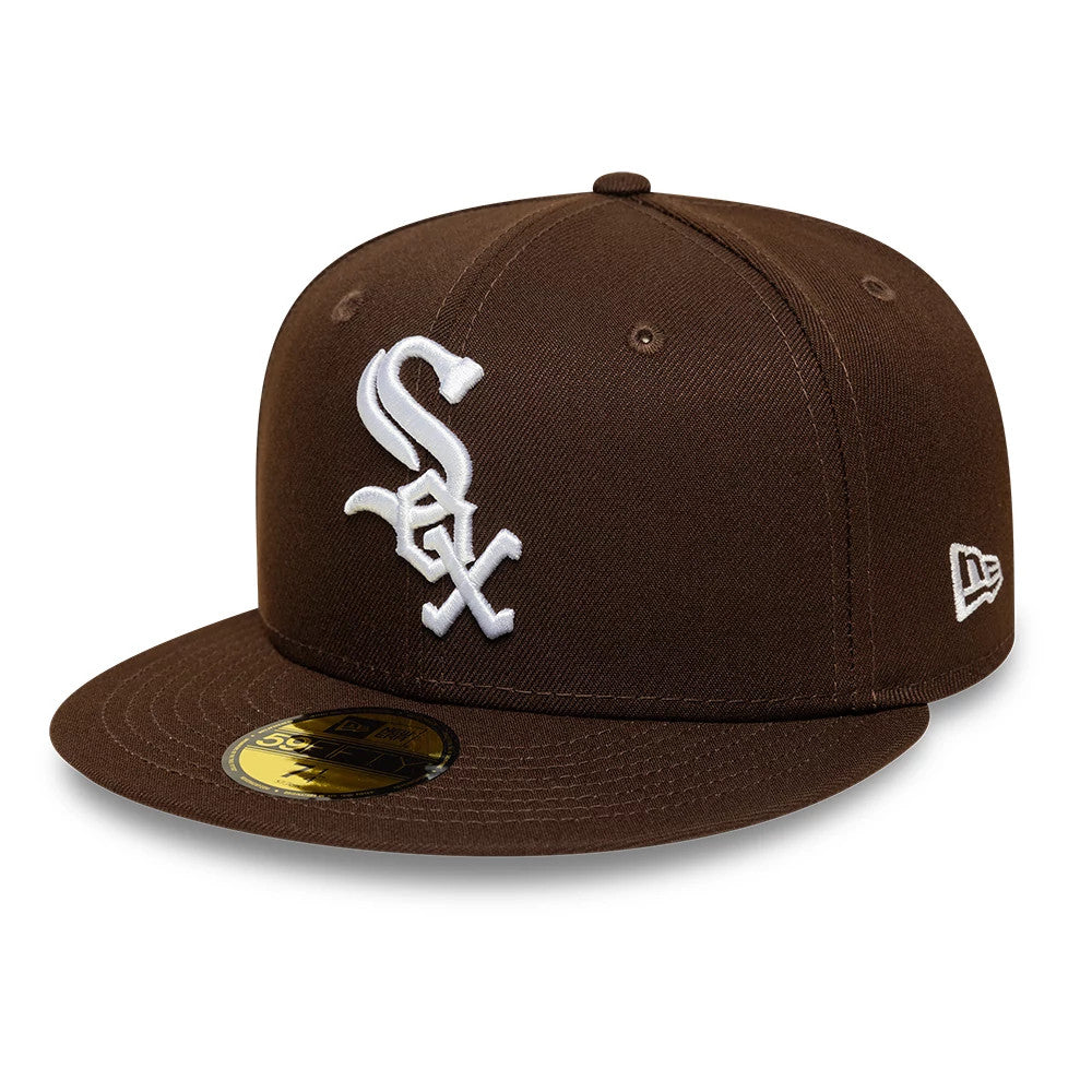 MLB Chicago White Sox Basic Brown 59FIFTY Fitted Cap | NEC EU