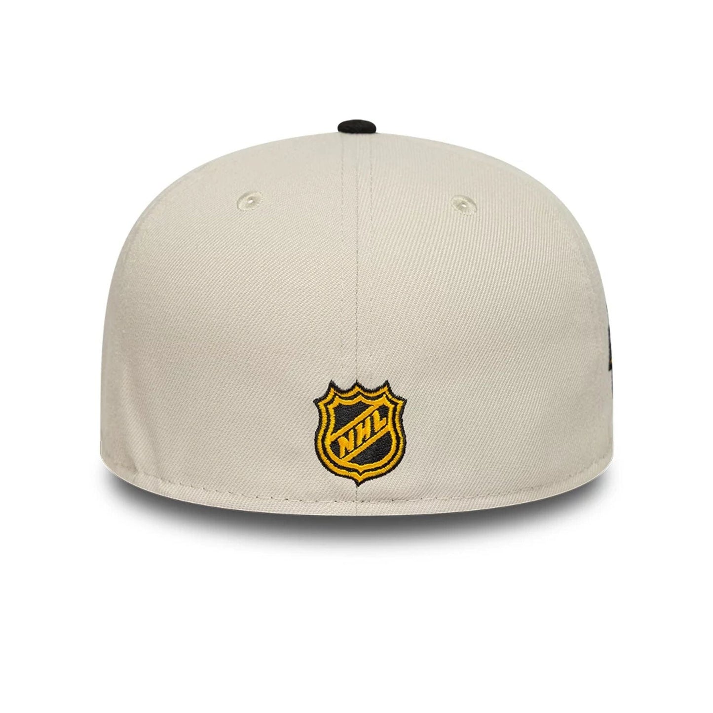 This is a Pittsburgh Penguins NHL Beige 59FIFTY Fitted Cap 5