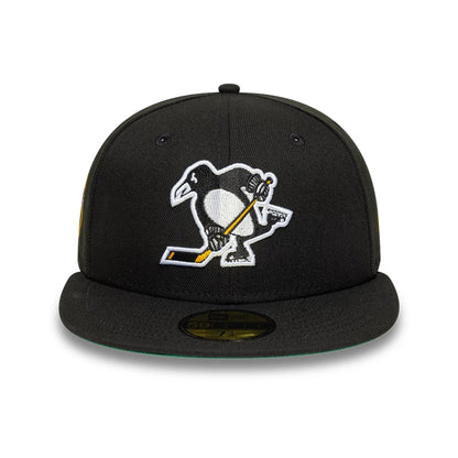 This is a Pittsburgh Penguins NHL Black 59FIFTY Fitted Cap 3