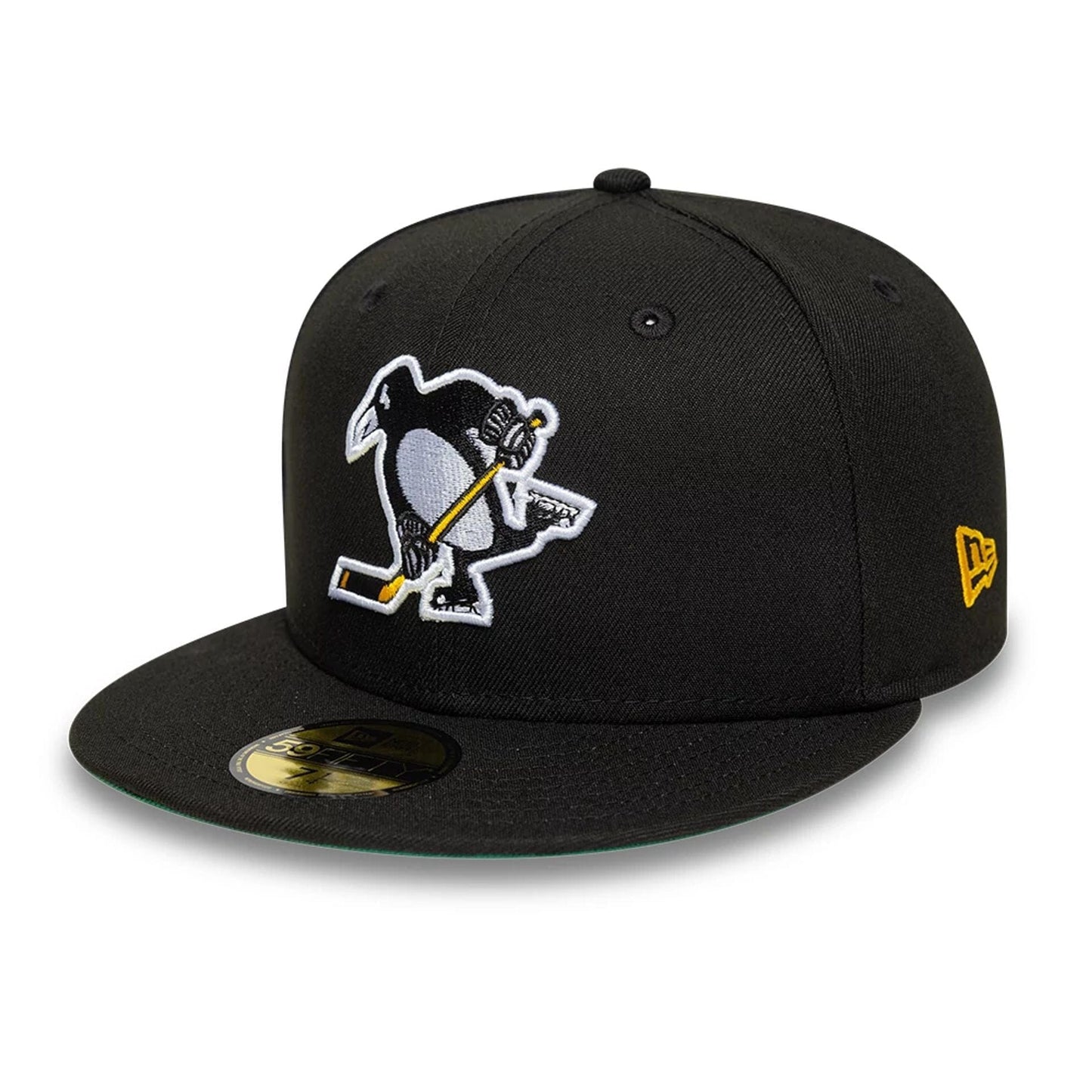 This is a Pittsburgh Penguins NHL Black 59FIFTY Fitted Cap 4