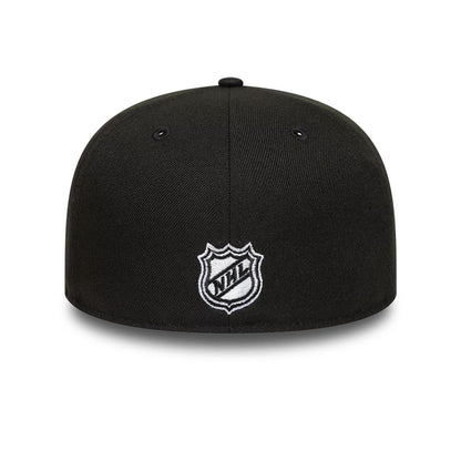 This is a Pittsburgh Penguins NHL Black 59FIFTY Fitted Cap 5