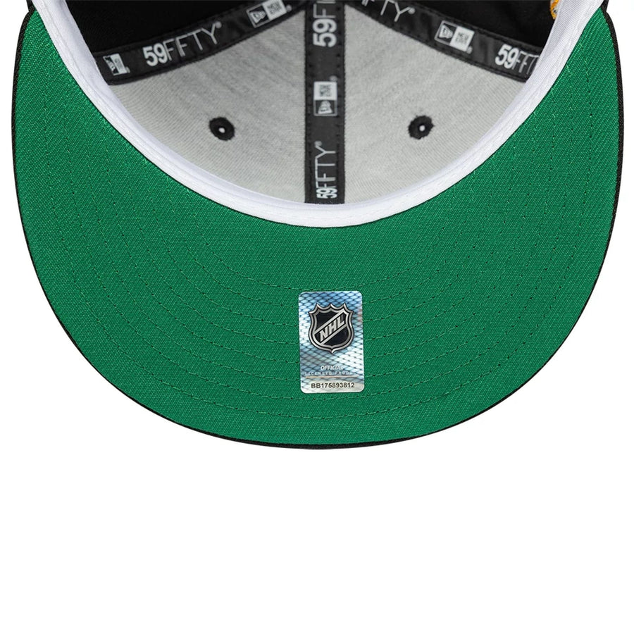 This is a Pittsburgh Penguins NHL Black 59FIFTY Fitted Cap 2