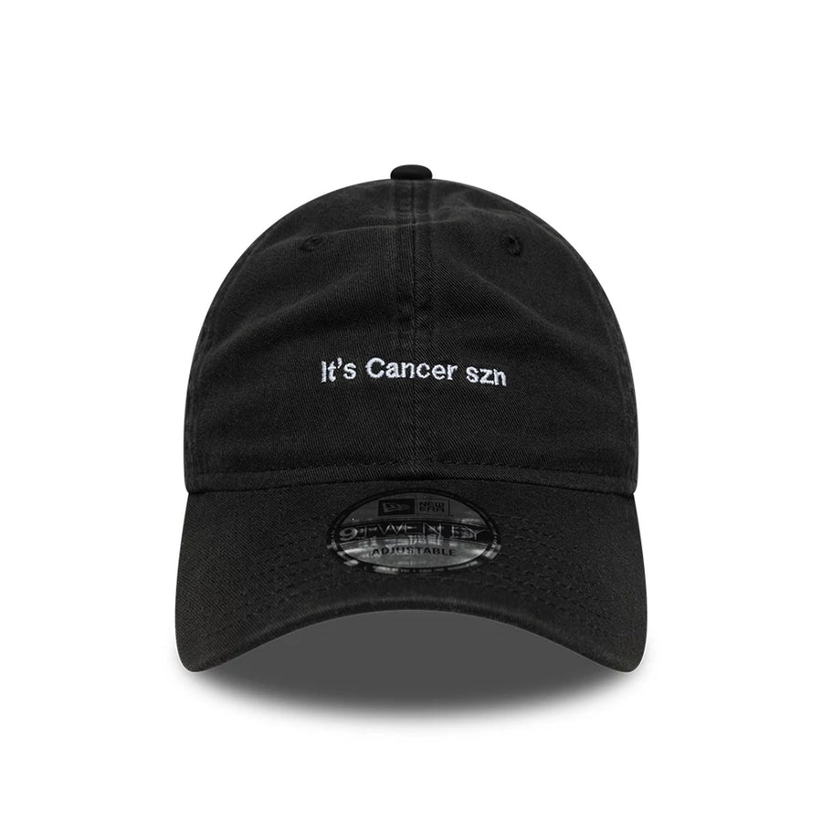 This is a New Era Zodiac Cancer Black 9TWENTY Adjustable Cap 2